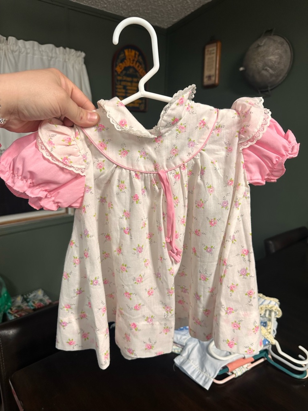 Vintage Tiny Tots original button up dress